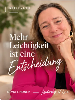 Instagram-Beitrag: Mehr Leichtigkeit ist eine Entscheidung.