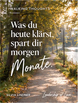 Instagram-Beitrag: Was du heute klärst, spart dir morgen Monate.